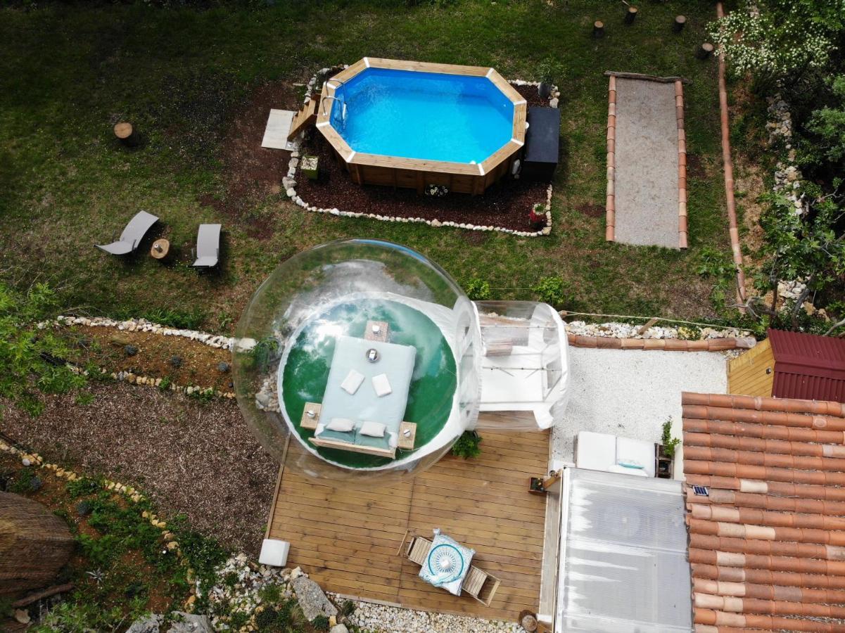Hotel La Bulle Etoile Allegre Les Fumades Esterno foto